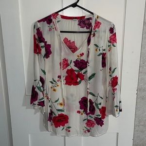 Old navy size small floral blouse